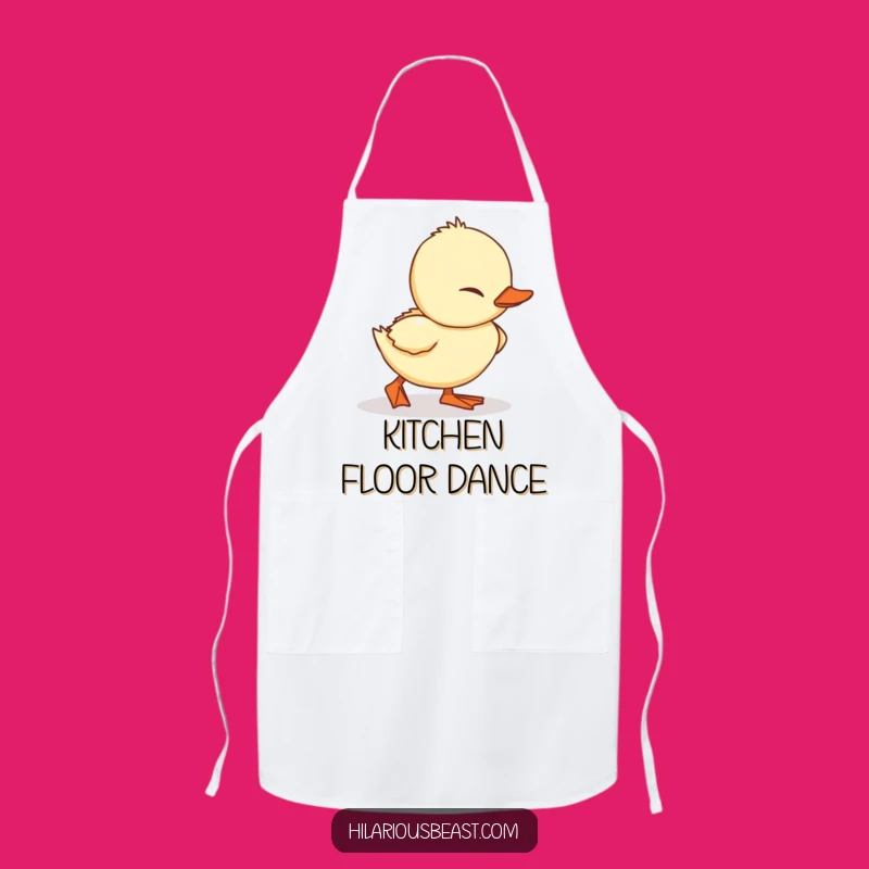 Funny Duckling Apron - Adorable Tripping Chef Wear, Hilarious Kitchen Gift