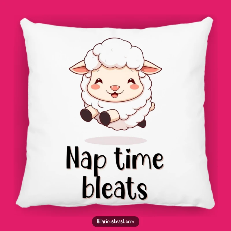 Funny Sheep Pillow: Cuddle Up with a Cozy, Silly, Bouncing Friend!