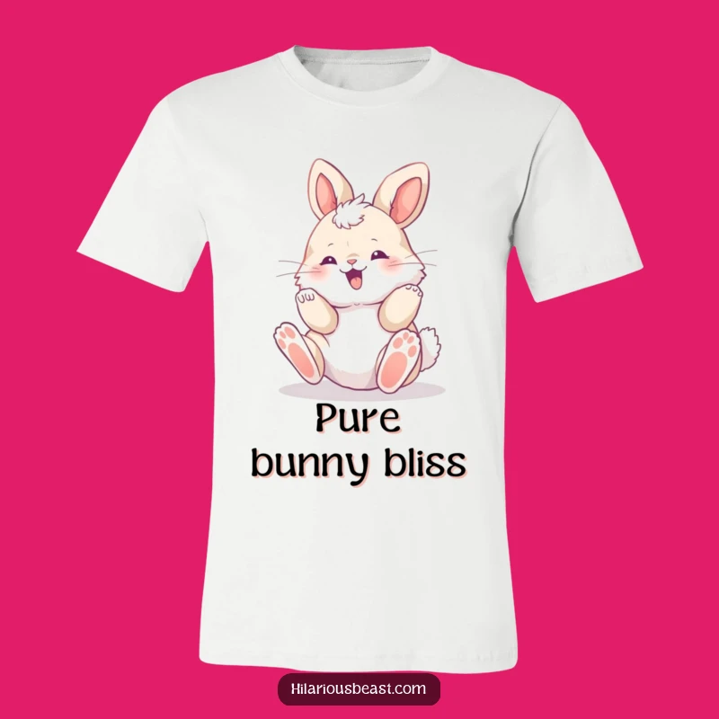 Funny Bunny Cub Roll T-Shirt - Wear Your Happiness with Paws Up
