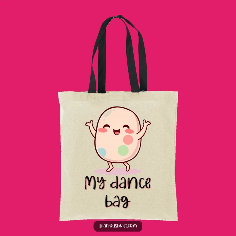 Funny Jelly Bean Dance Tote Bag: Carry Your Laughs in Style